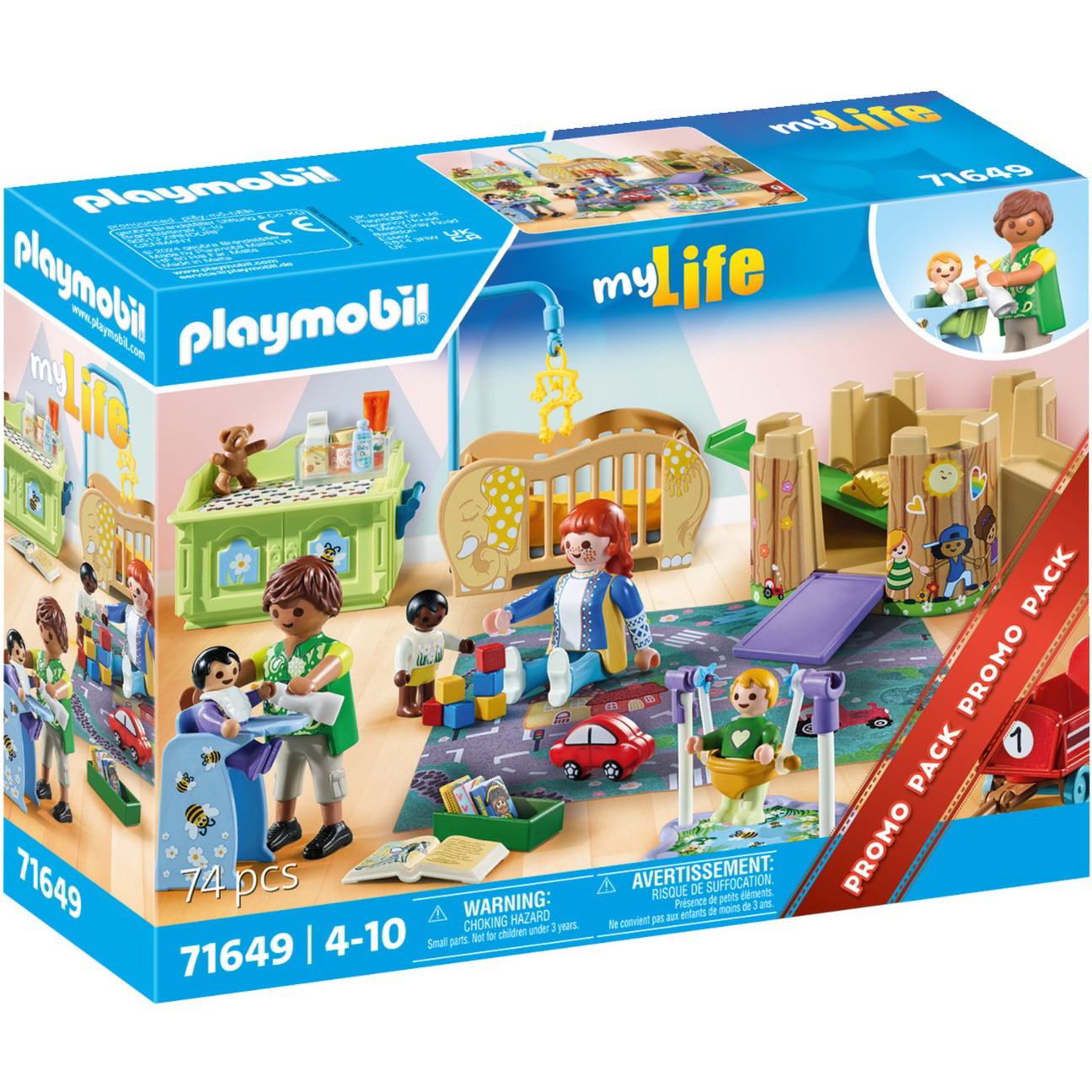 Playmobil 71649 my Life - Óvoda Bölcsöde játszócsoport (71649)