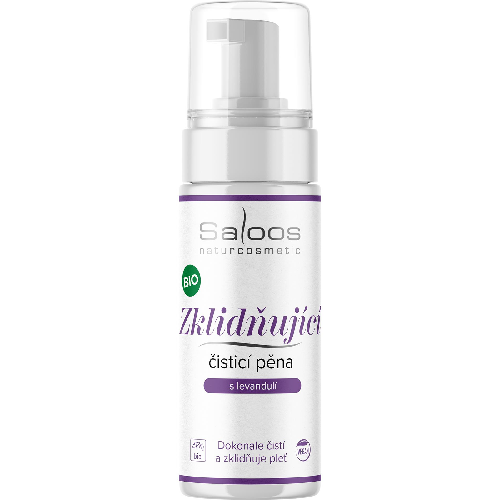 Saloos Bio Nyugtató tisztítóhab, 150 ml (865100150)