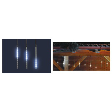 Somogyi G550 Kültéri LED Jégcsap fényfüzér 1.6m - Fehér (G550)