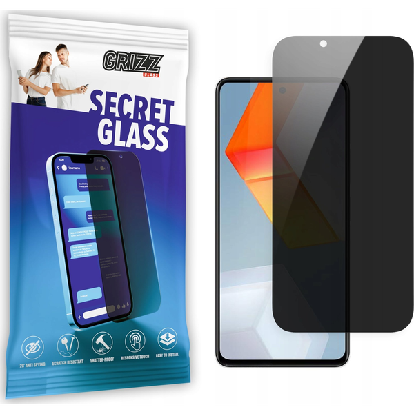GrizzGlass Szkło prywatyzujące GrizzGlass SecretGlass Vivo IQOO Neo 5S 5G