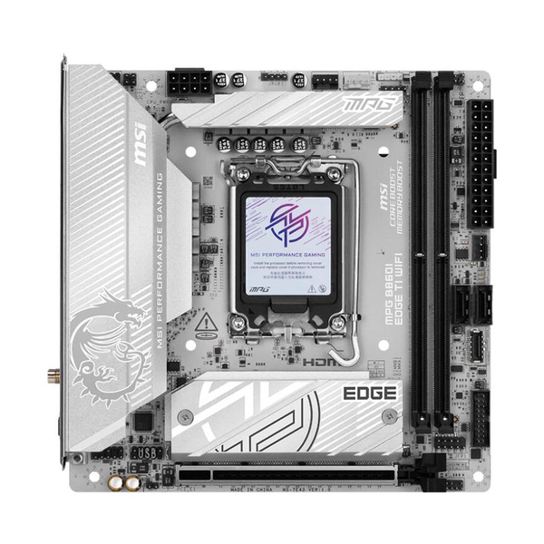 MSI MPG B860I EDGE TI WIFI дънна платка Intel B860 LGA 1851 (Socket V1) мини ITX