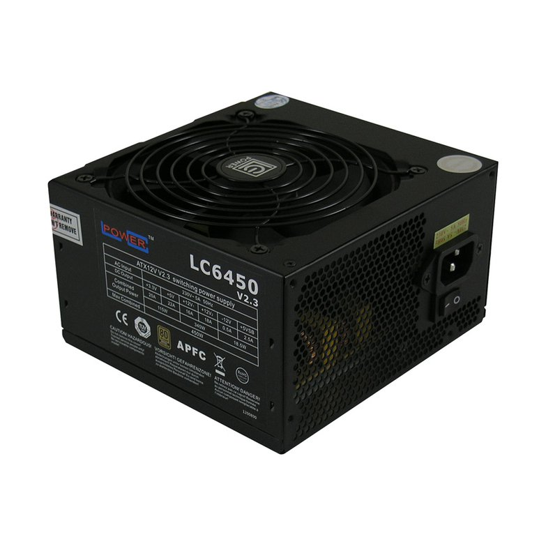 LC Power LC6450 V2.3 Super Silent 450W 80+ Bronze (LC6450 V2.3)