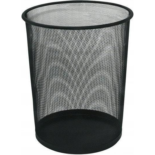 Papírkosár Forofis Fémhálós 26x30 cm Fekete (91312)