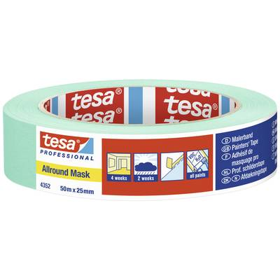 Tesa ALLROUND MASK (04352-00001-00) Krepp szalag Menta (H x Sz) 50 m x 25 mm 1 db (04352-00001-00)