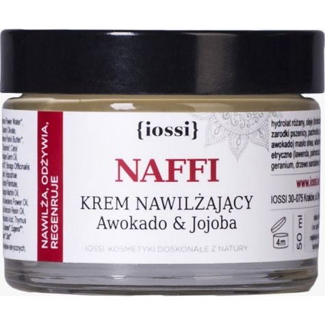 Iossi Krem do twarzy Naffi z olejem awokado i jojoba nawilżający 50ml