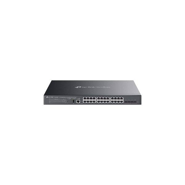 TP-Link SG5428XMPP netwerk-switch Managed L3 Gigabit Ethernet (10/100/1000) Power over Ethernet (PoE) Zwart