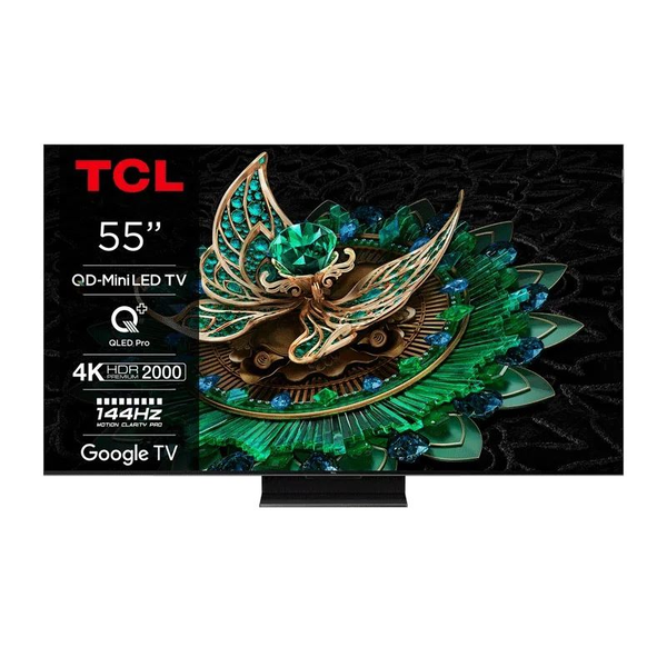 TCL 55C765 55" 4K 144HZ QD-Mini LED Google TV