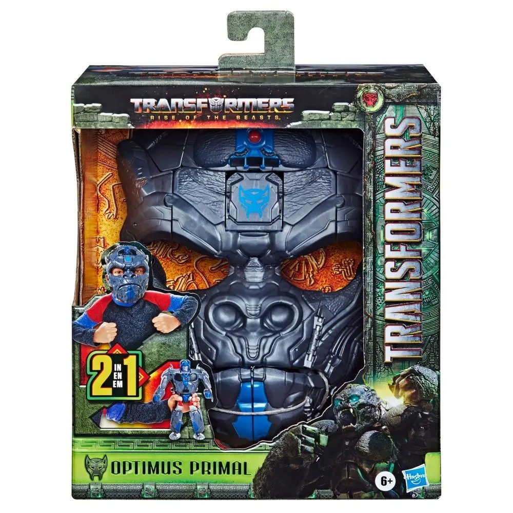 Hasbro Transformers Optimus Primal 2az 1ben akciófugura és maszk (F4121/F4650)