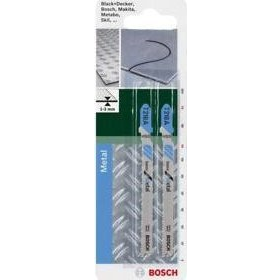 Bosch 2609256962 Lama per seghetto alternativo High-Speed Steel (HSS) 2 pz