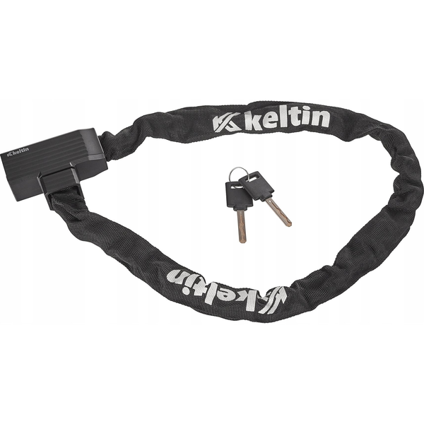  KELTIN Zapięcie rowerowe – łańcuch na klucz 6/900mm (20)