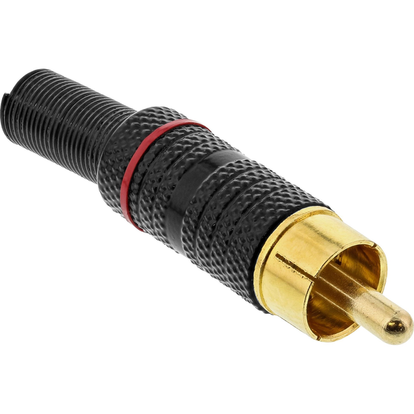 InLine 99110Q cavo di collegamento Nero, Oro, Rosso