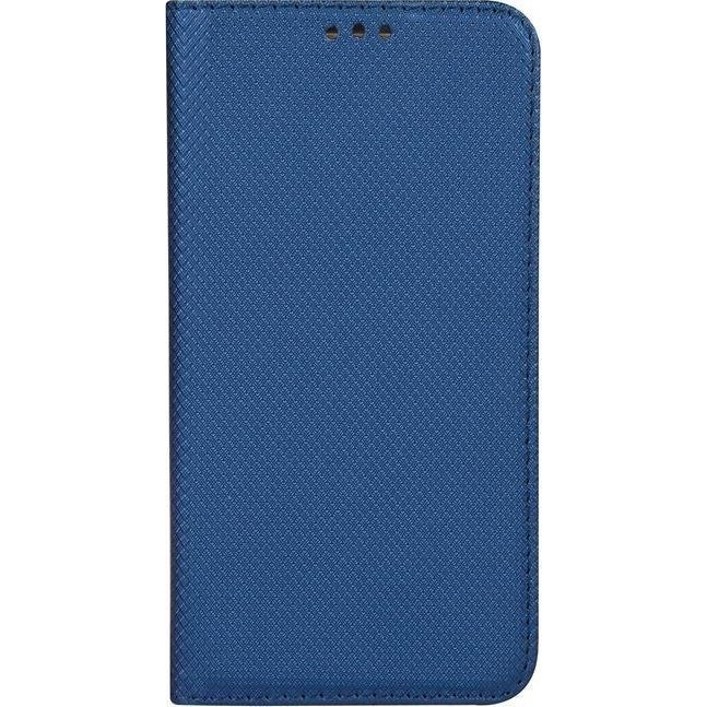 Smart Magnet Apple iPhone 13 Pro Max Oldalra Nyíló Mágneses Könyv Tok Szilikon Belsővel Sötétkék (5900495937131)