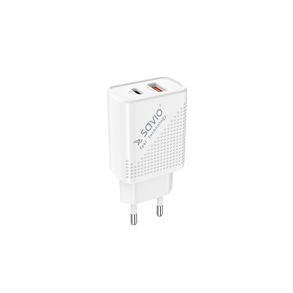 Savio LA-04 Hálózati USB töltő (18W) (SAVIO LA-04)