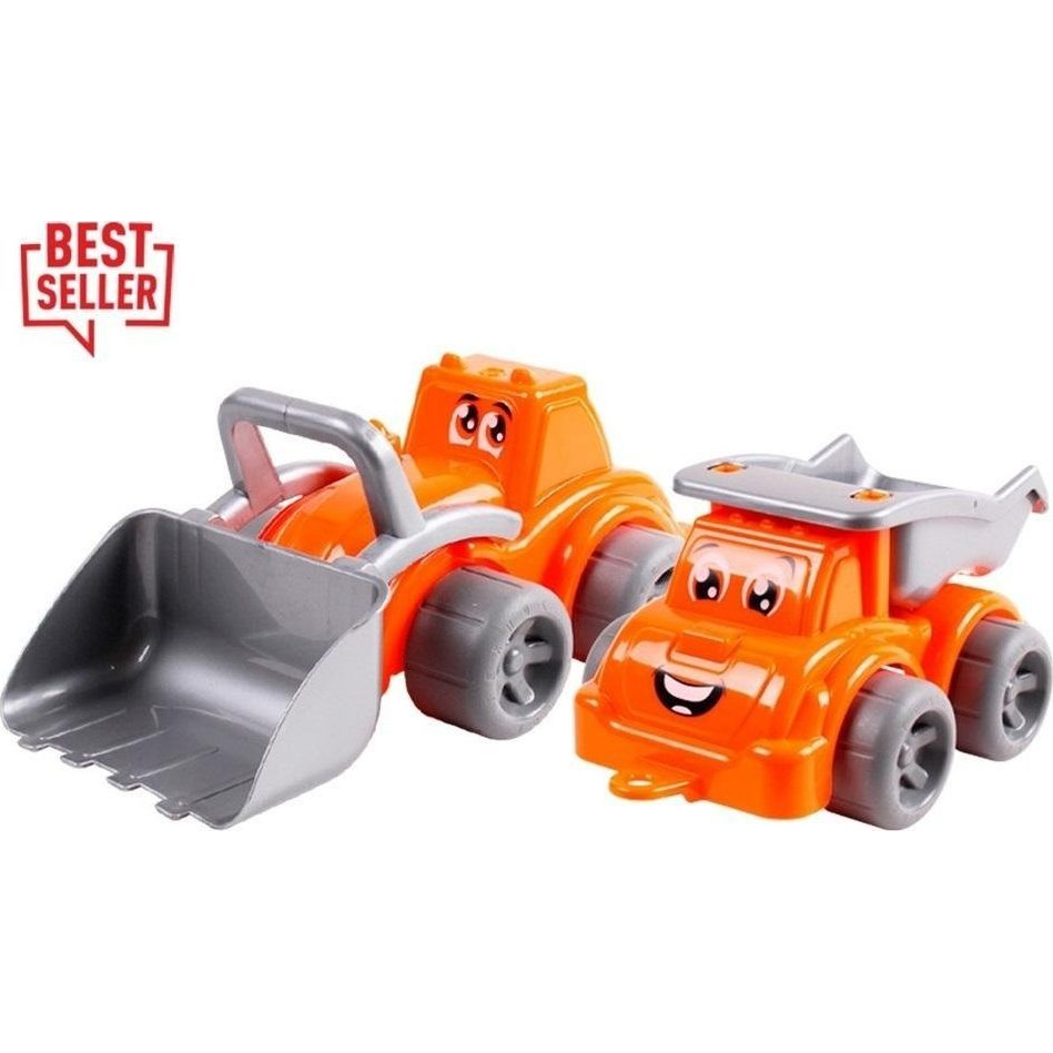 Műanyag Dömper És Markoló Készlet (492052)