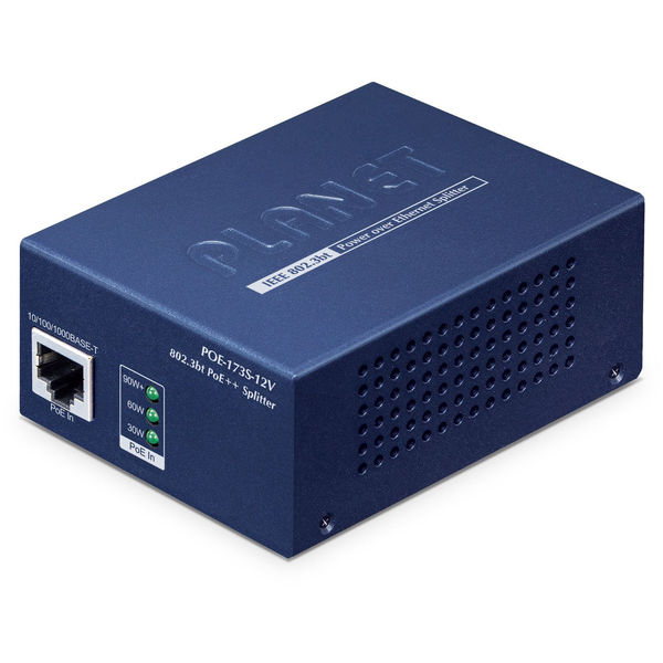Planet Single Port PoE++ Splitter POE-173S-12V