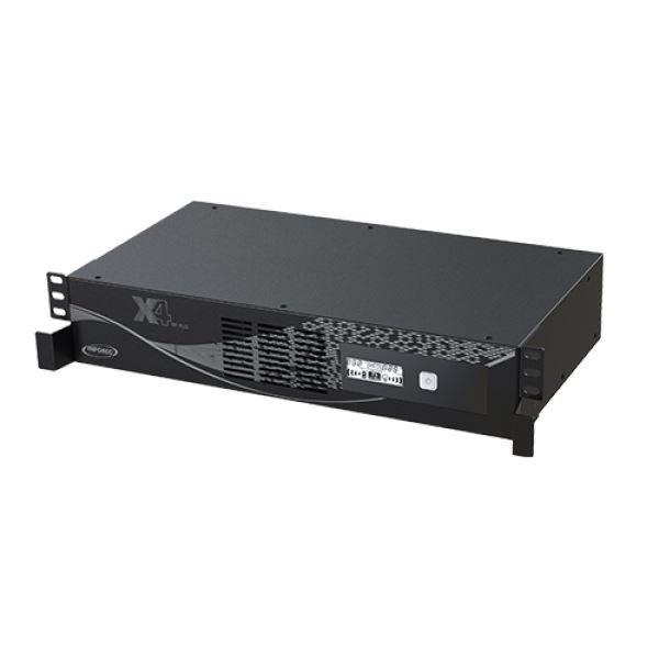 Infosec UPS X4 RM Plus - 800 VA - LCD, USB, Rack szünetmentes tápegység (X4 800 RM PLUS)