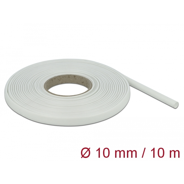 Delock üvegszálas borítás 10 m x 10 mm fehér (18936) (del18936)