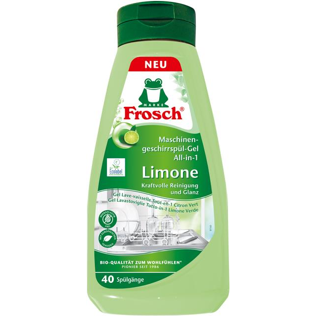 Frosch Mosogatógél 650 ml gépi zöldcitrom (FR-6594) (FR-6594)