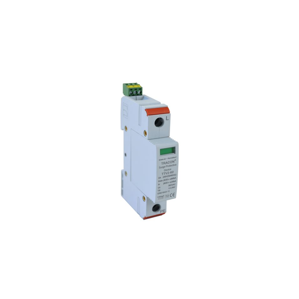 Tracon ESPD2-DC40-1000 túlfeszültség levezető cserélhető betéttel (ESPD2-DC40-1000)