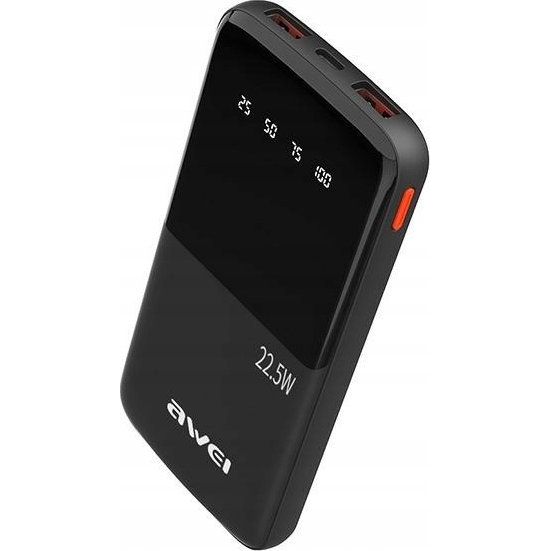 Powerbanka Awei 10000 mAh čierna