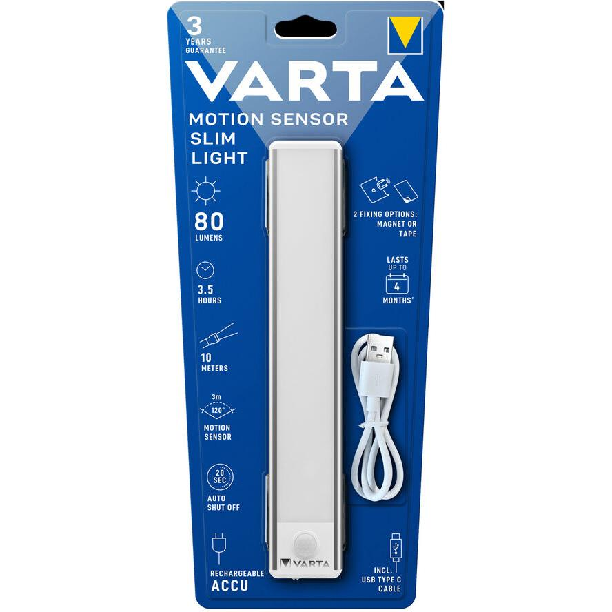Varta 17624101401 Motion Sensor Slim Light mozgásérzékelős lámpa (17624101401)