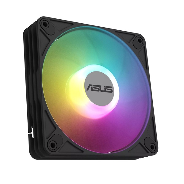 ASUS AR120 ARGB PWM Single Pack Computerkabinet Ventilator 12 cm Sort 1 stk