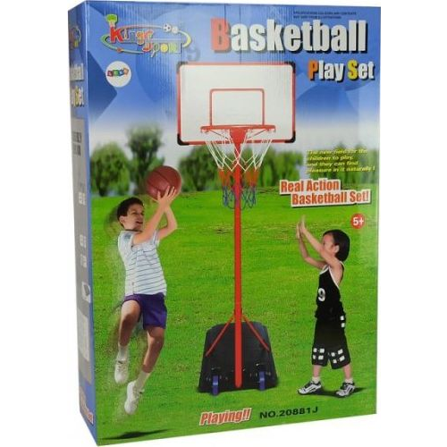  Lean Sport Kosz Do Koszykówki Dla Dzieci Kosz Piłka 261 cm