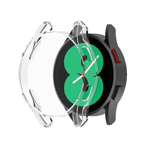 gigapack Szilikon keret (BUMPER, ütésálló) ÁTLÁTSZÓ Samsung Galaxy Watch 4 40 mm (SM-R860) / Galaxy Watch 4 eSIM 40mm (SM-R865) / Galaxy Watch 5 40 mm (SM-R900) " csomagolás" (GP-159498)