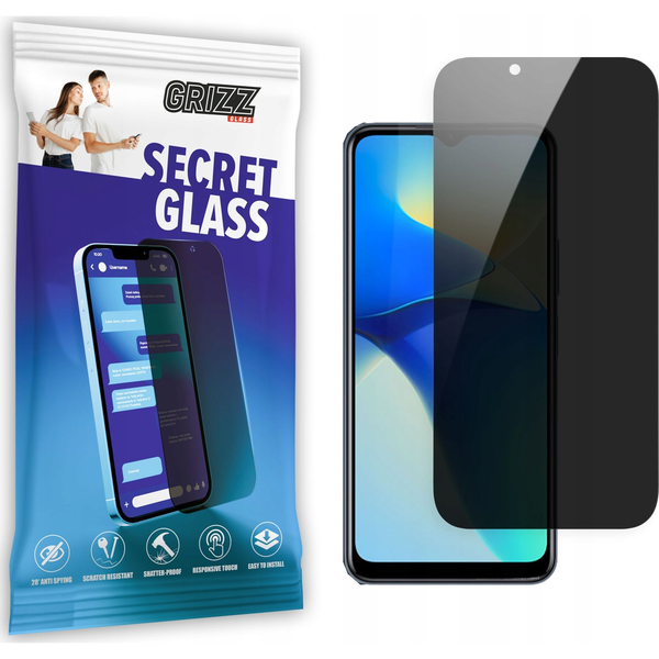 GrizzGlass Szkło prywatyzujące GrizzGlass SecretGlass Vivo Y33e