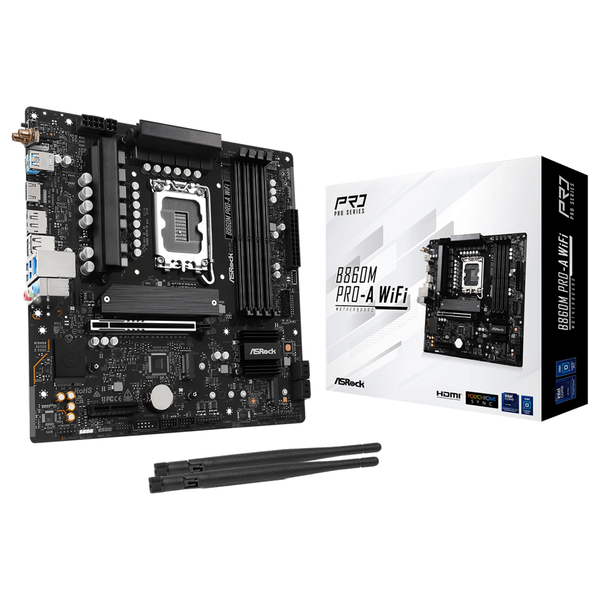 ASRock B860M Pro-A WiFi DDR5 intel s1851 MicroATX alaplap