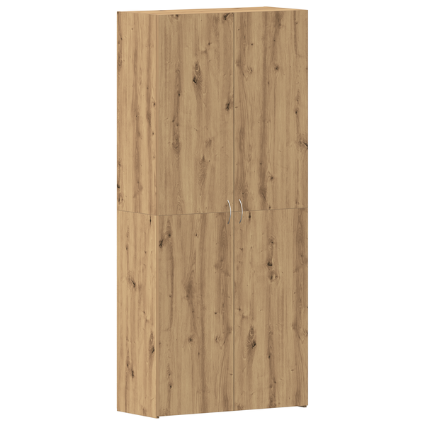 vidaXL szafka na buty  Artisan Oak 80x35,5x180 cm z materiału drewnopochodnego