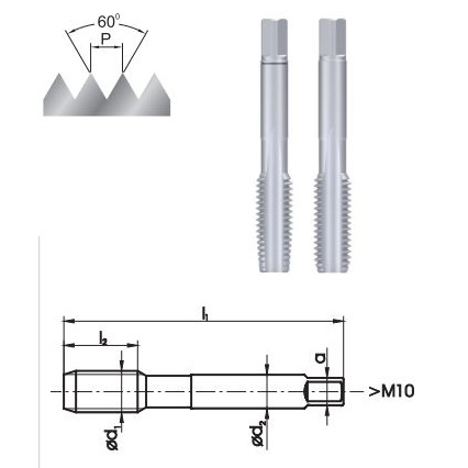  Fanar Gwintownik ręczny M14x1,25 2szt. (A1-220001-0144)