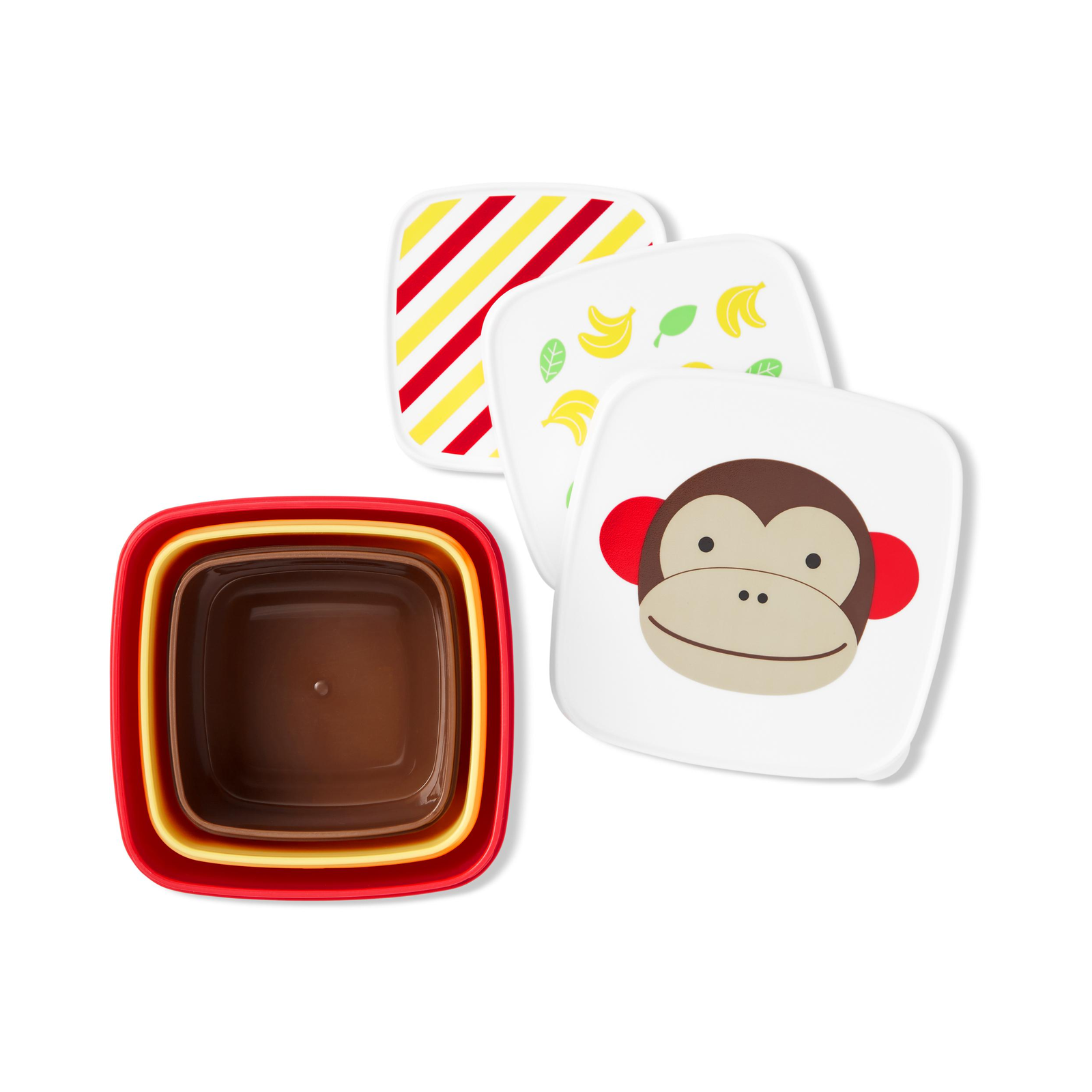 Skip Hop Zoo Majom Uzsonnás doboz készlet (6 db/csomag) (9H776210)