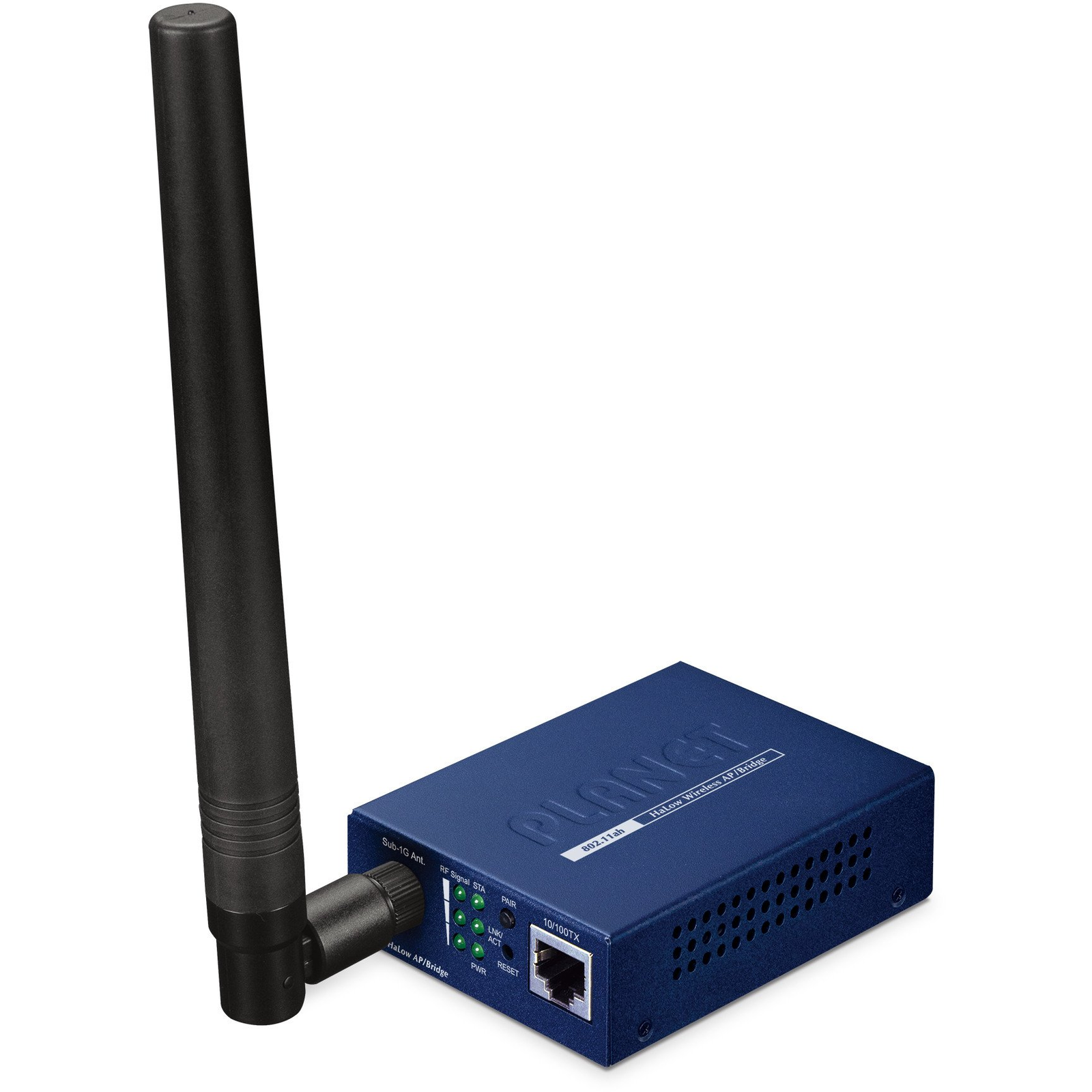 PLANET 802.11ah Halow Wi-Fi Hálózati híd Kék (HLB-100)