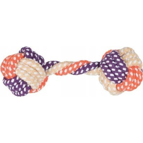Trixie 32811 Kutyajáték Kötél/Fogselyem Junior  Súlyzó 15 cm