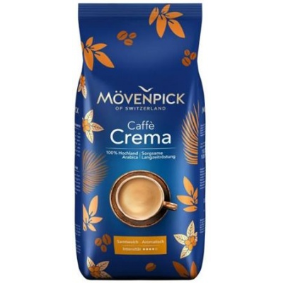 Mövenpick Café Crema pörkölt, szemes kávé 1000g (4006581017716) (M4006581017716)