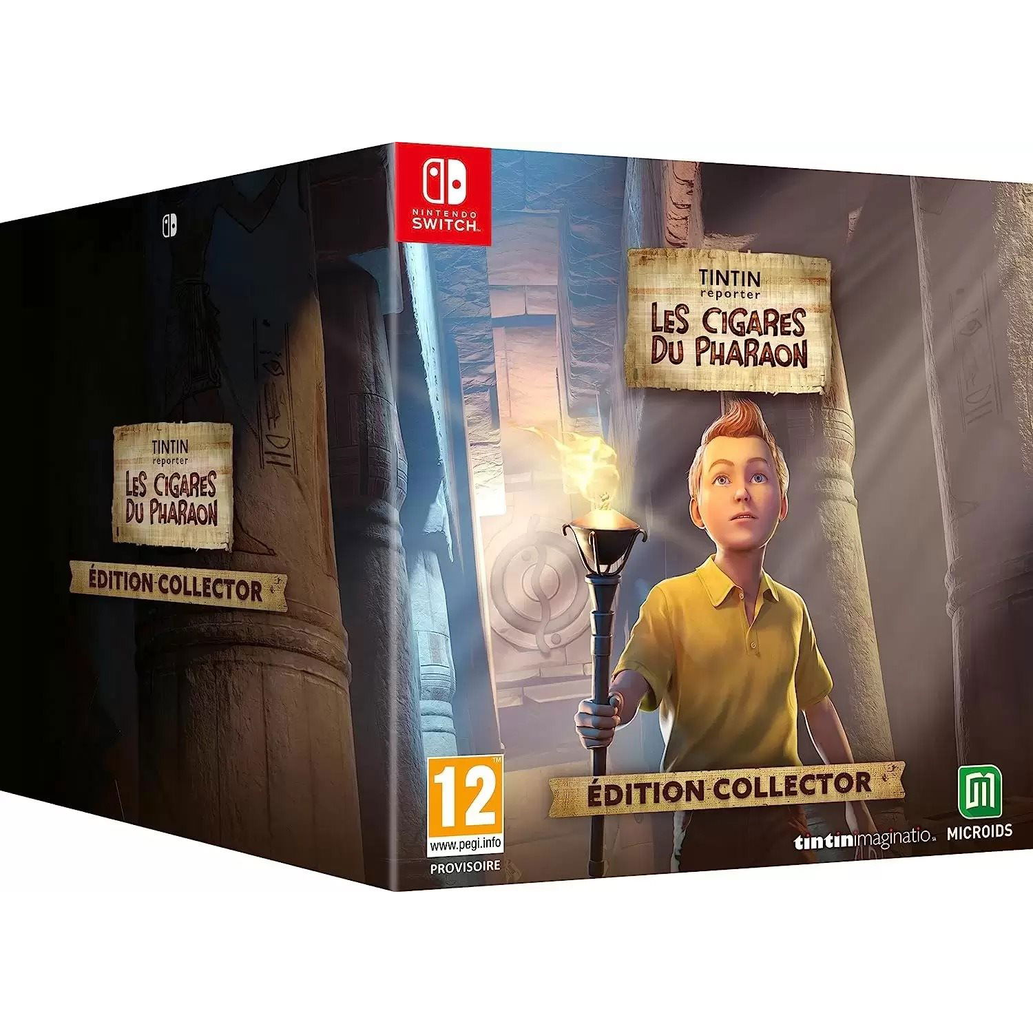 Tintin Reporter: Cigars of the Pharaoh: Collectors Edition - Nintendo Switch (PC - Dobozos játék)