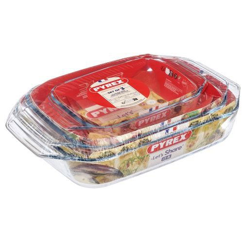 PYREX Sütőtál készlet, 3 db, 1,4 l + 3 l + 4 l (3426470269728)