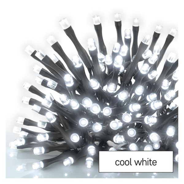 Emos D1AC01 10m, 100LED, IP44,12W, hideg CNT - kezdő készlet (D1AC01)