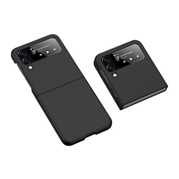Műanyag telefonvédő FEKETE Samsung Galaxy Z Flip4 5G (SM-F721) "Gigapack csomagolás" (GP-170356)