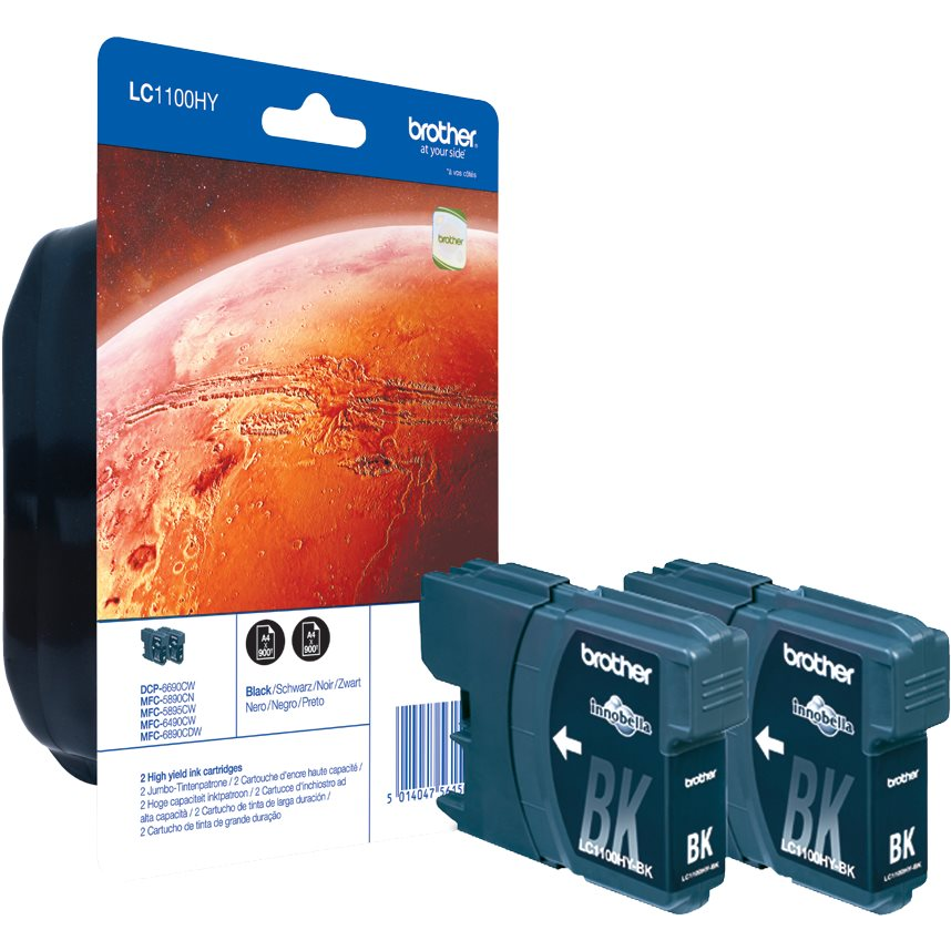 Brother LC-1100HY BKBP2 (LC1100HYBKBP2)