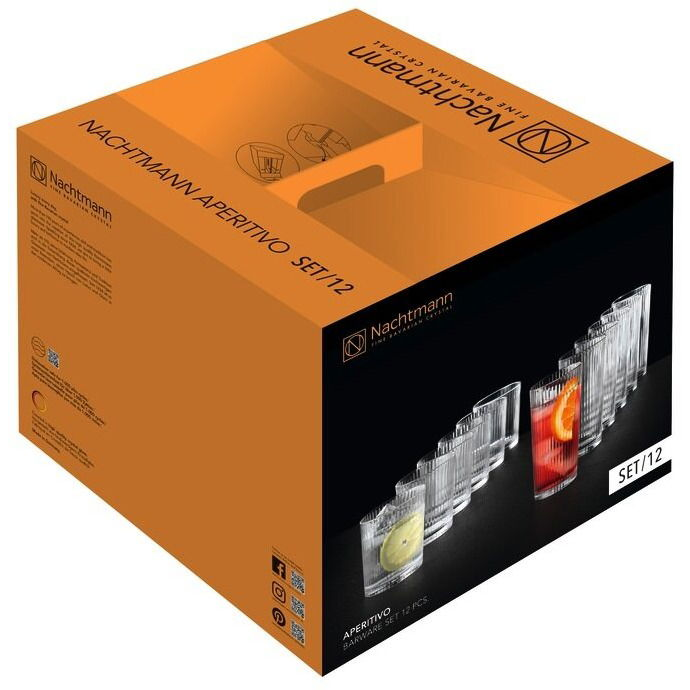 Nachtmann APERITIVO 12 darabos szett, 370 ml, 395 ml (106002)