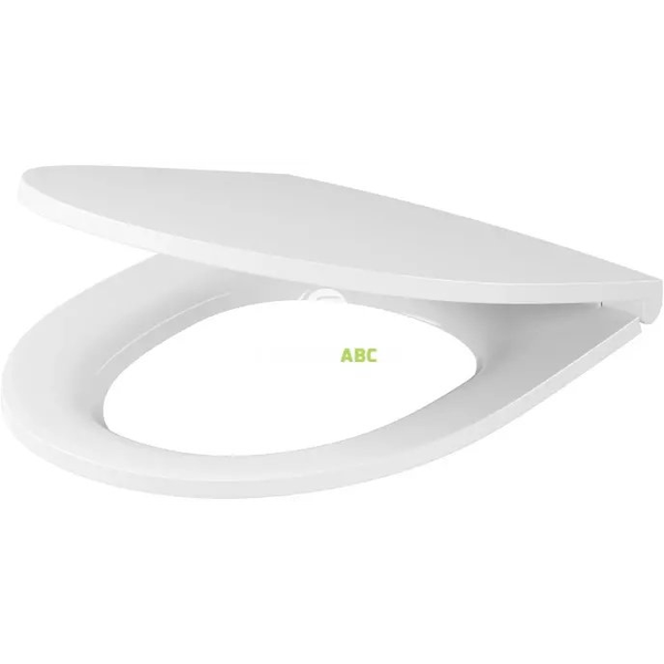 Deska bidetowa Cersanit DESKA MODUO PLUS OVAL SLIM DUR ANTYB WO ŁW LOGO BOX