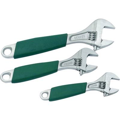 Brüder Mannesmann M19880 Állítható villáskulcs készlet 3 részes (M19880)