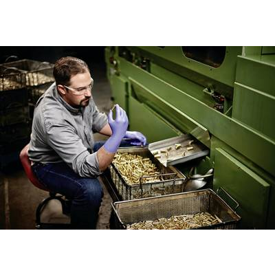 Ansell MICROFLEX  100 db Nitril Eldobható kesztyű Méret (kesztyű): XL, 9.5, 10 EN 21420:2020 ISO 11193 (93843100)