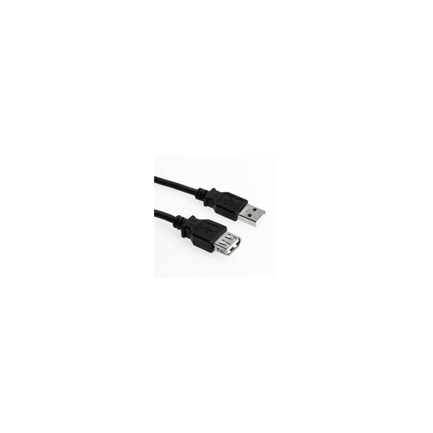 Kábel SHARKOON USB 2.0 A-B 0,5m fekete (4044951015399)