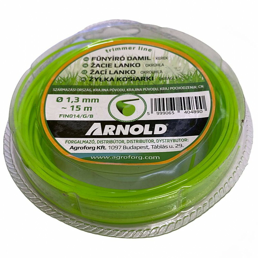 Arnold 1.3mm Kerek damil (15m) (FIN014/G/B)