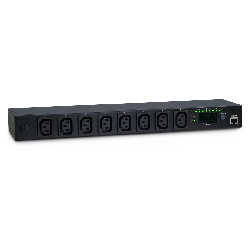 Inter-Tech SW-1081 PDU 8 aljzatos 2m - Fekete (88887029)