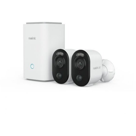 Reolink Home Hub Kit valvontajarjestelma, Home Hub + 2 x Argus 3 Ultra