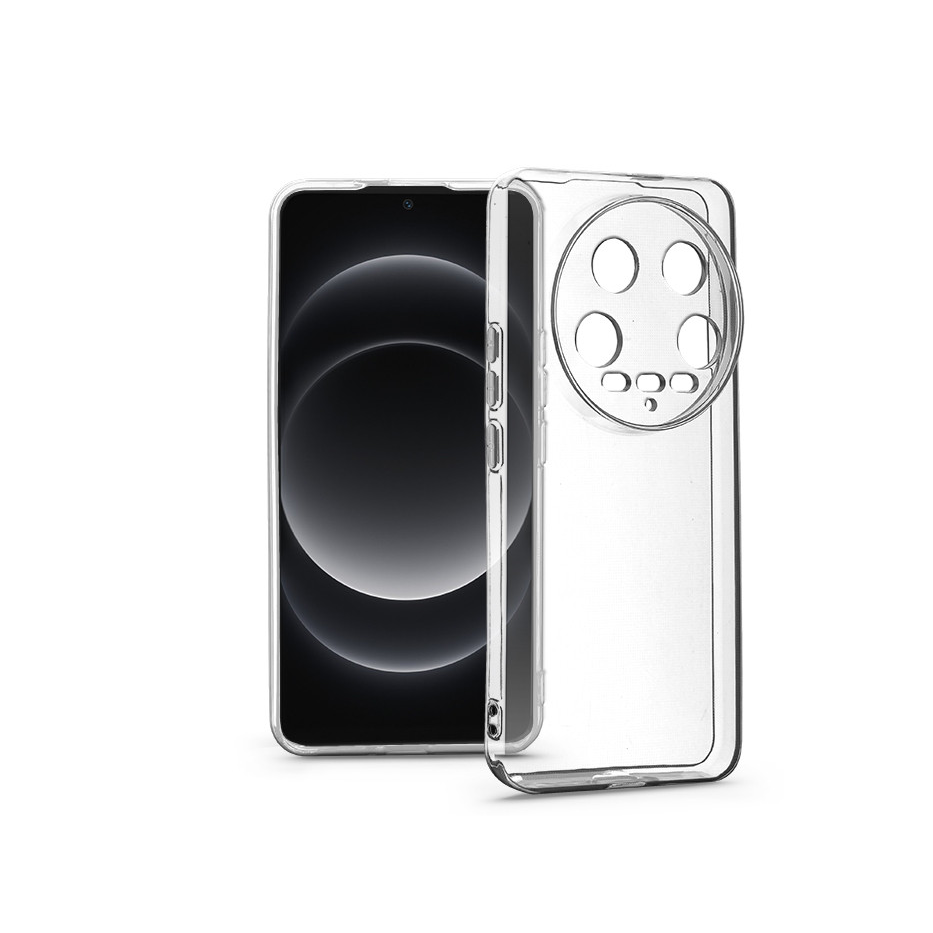 Haffner Clear Case szilikon hátlap - Xiaomi 14 Ultra - átlátszó (HF285219)